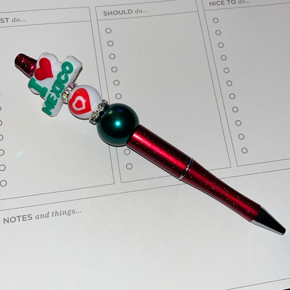 Mexico Beaded Pen